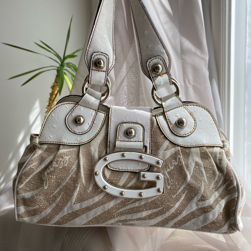 SOLD! Zebra Print Genuine Guess Handbag True 2000s